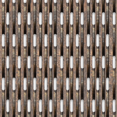 Marrakesh Palm Wood Paneling